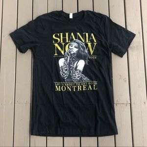 NWOT Shania Twain concert tee